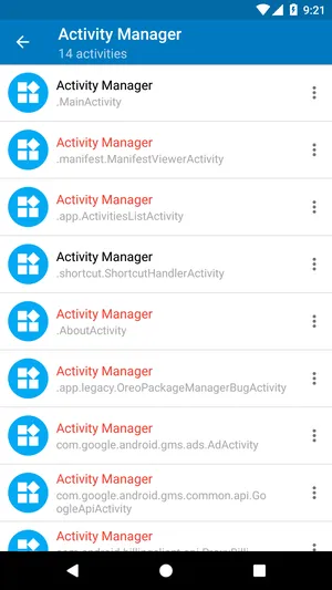 Activity Manager